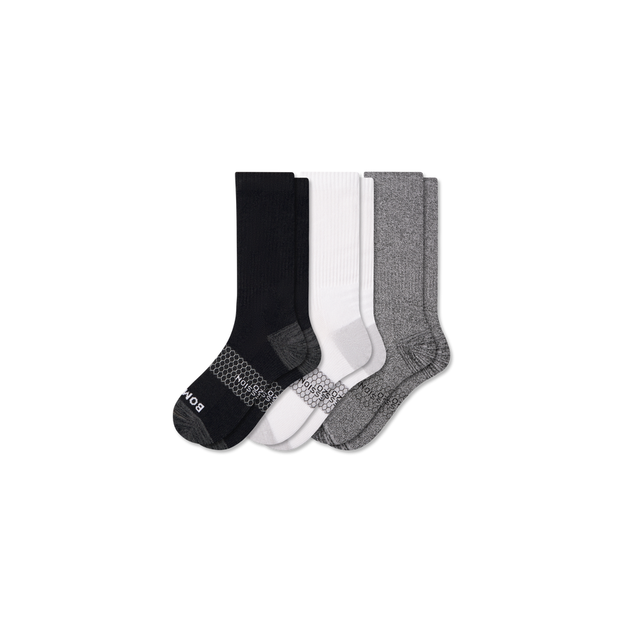 Women’s Everyday Compression Calf Sock 3-Pack (15-20mmHg) - Steady Race Fit