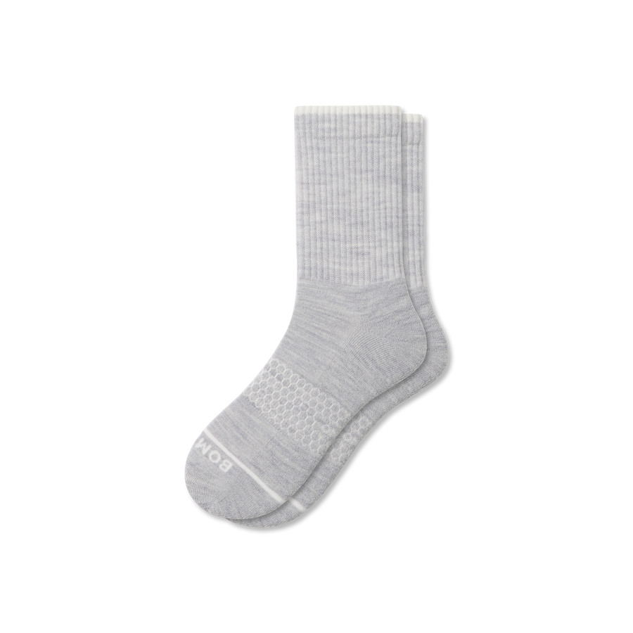Women's Merino Wool Blend Half Calf Socks - Classic Everyday Support