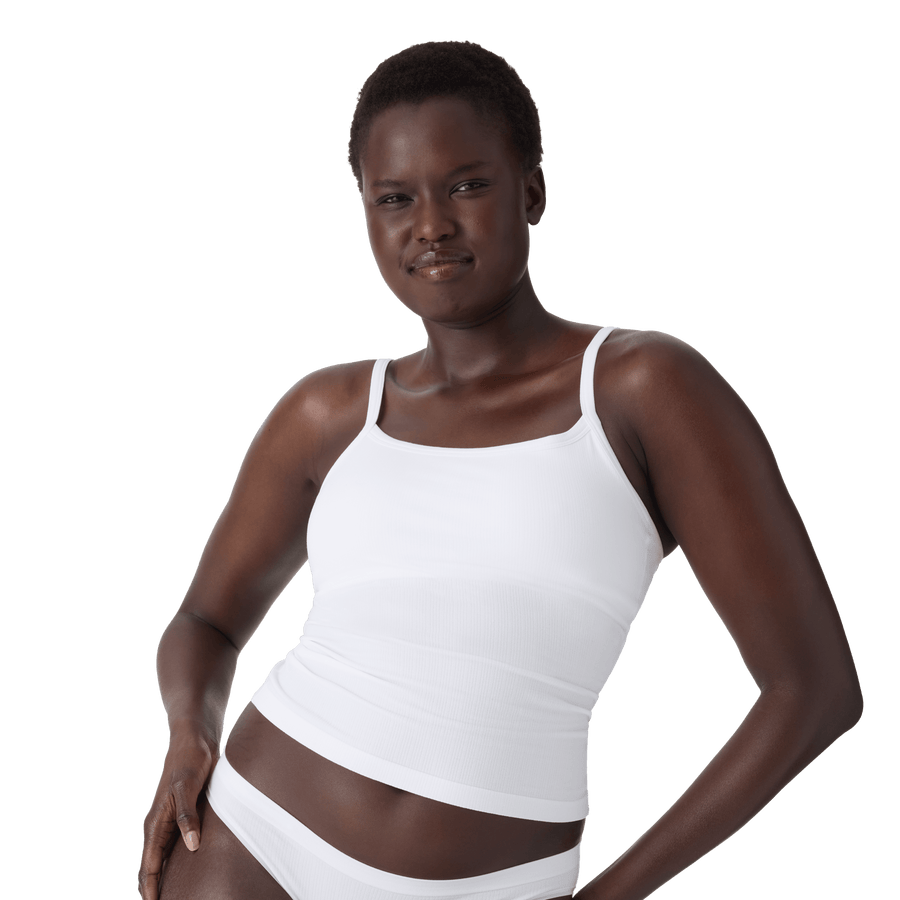Women's Built-in Bra Seamless Cami - Classic Studio Ease