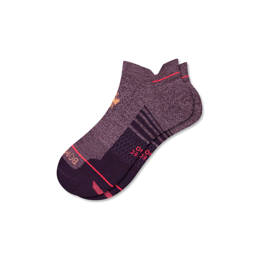Women's Merino Wool Blend Run Ankle Socks - Modern Everyday Wear