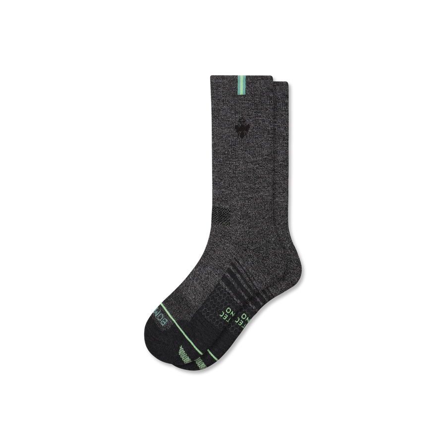 Women's Merino Wool Blend Run Calf Socks - Light Studio Cushion