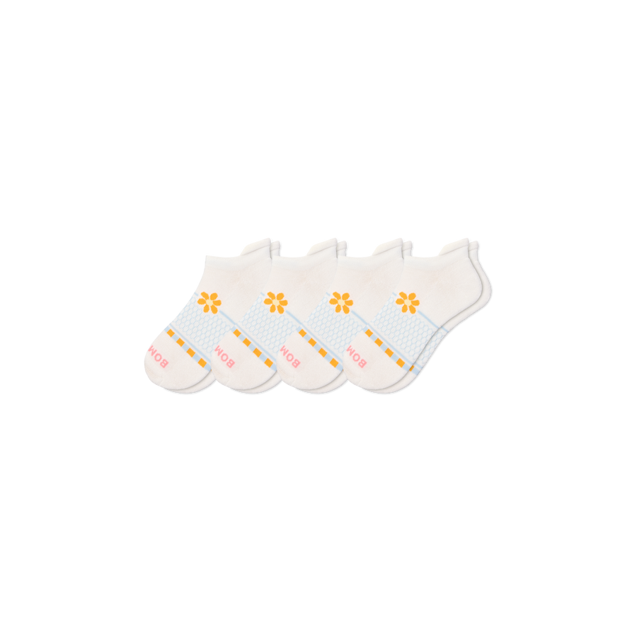 Women's Beach Day Ankle Sock 4-Pack - Light School Move