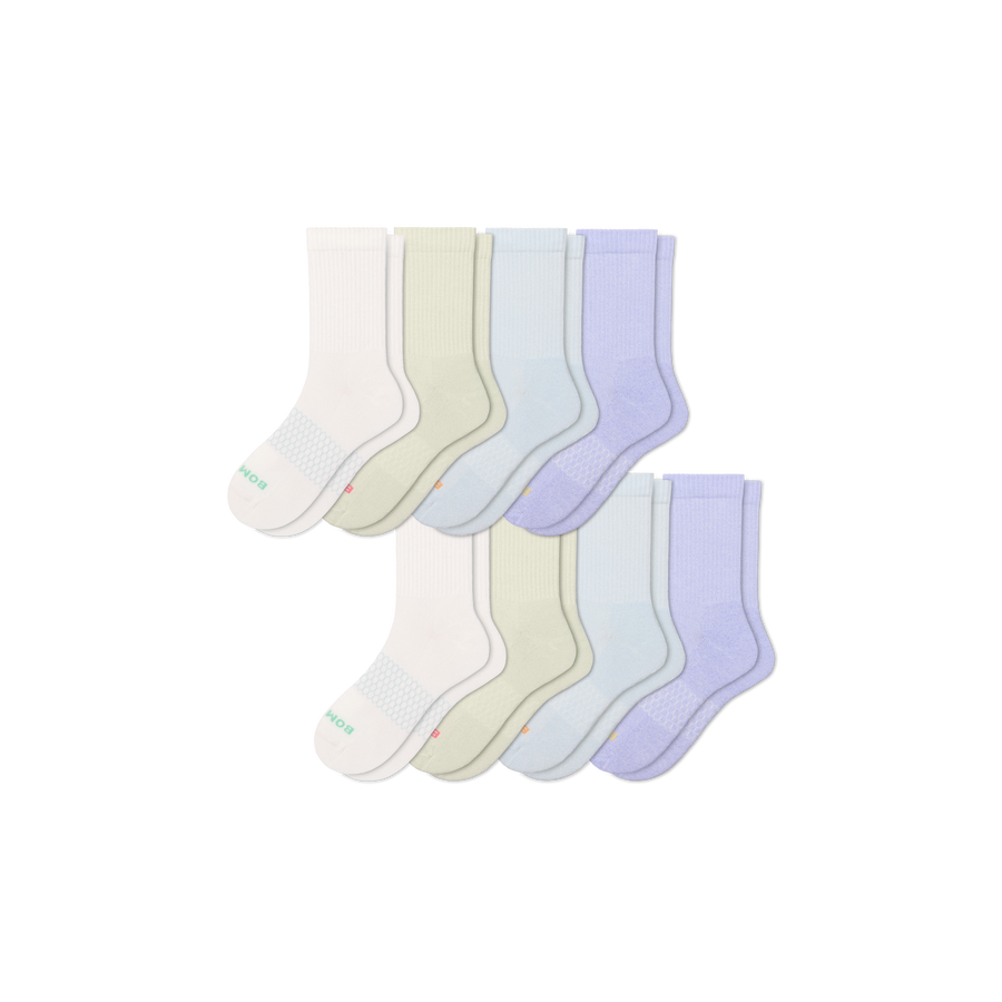 Women's Marl Half Calf Sock 8-Pack - Modern School Move