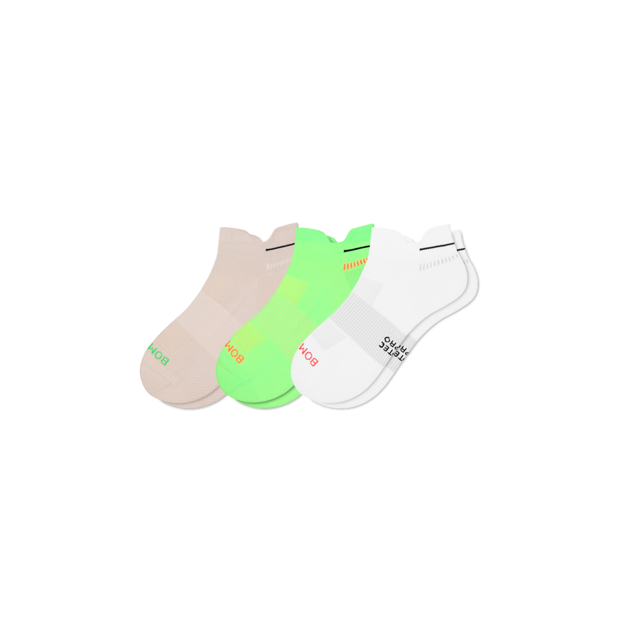 Women's RunPro Ankle Sock 3-Pack - Daily No Show Pair